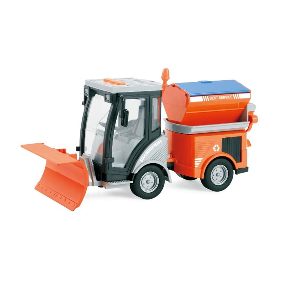 1:16 Sürtmeli Sesli Işıklı Kar Küreme Aracı (Yol Temizlik Aracı)