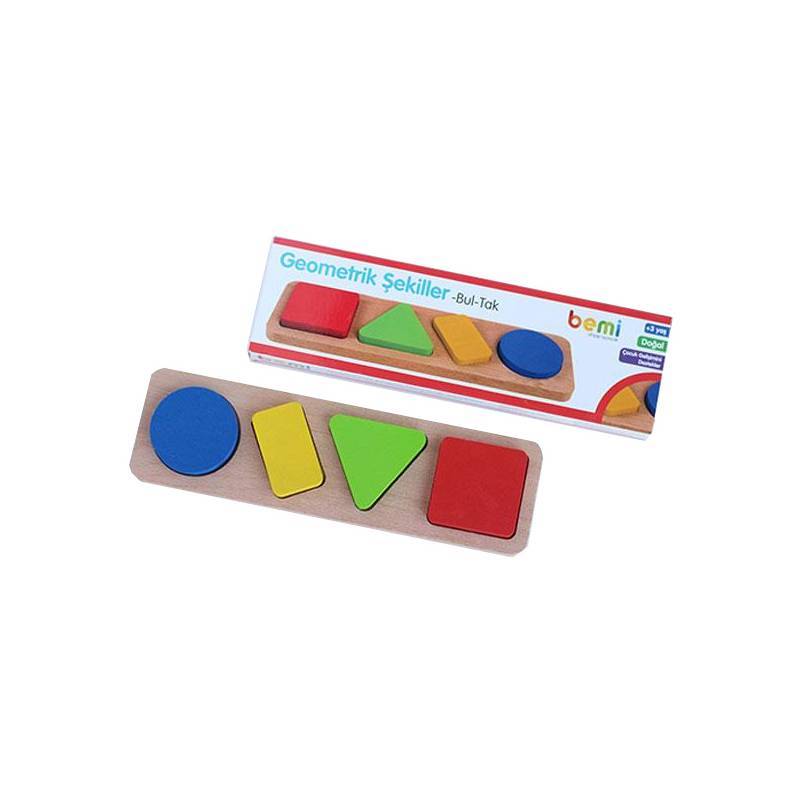 BEMİ 1086 AHŞAP GEOMETRİK ŞEKİLLER BULTAK