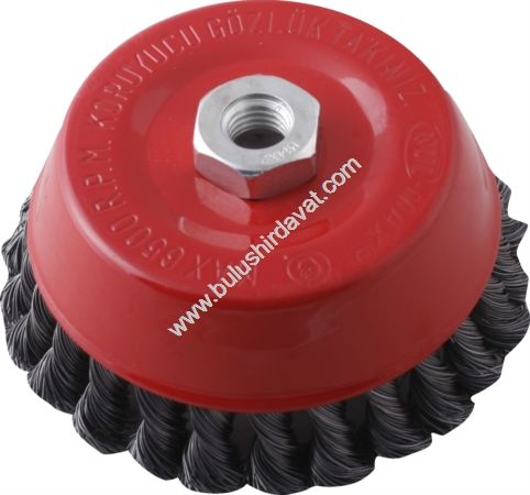 Bulmax 75 Mm Burgulu Fırca Bmx-272 (5 Adet Gönderilir)