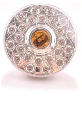 BUFFER® 24 Ledli Uzaktan Kumandalı Takılabilir Ampul Şarjlı Işıldak Lamba