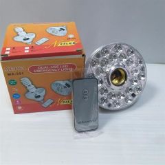 BUFFER® 24 Ledli Uzaktan Kumandalı Takılabilir Ampul Şarjlı Işıldak Lamba