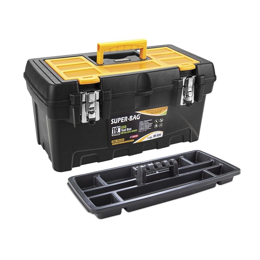 Süper Bag 19'' Eko Metal Kilitli Alet Takım Çantası