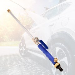 BUFFER® Alüminyum Water Jet Yüksek Basınçlı Su Püskürtme Oto Yıkama Tabancası Bahçe Sulama Aracı 75 cm