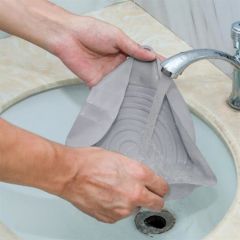 BUFFER® Kare Model Gri Pişirme Matı 20 Cm Ve 100 Adet Kullan-At Pişirme Kağıdı Delikli Kare Model