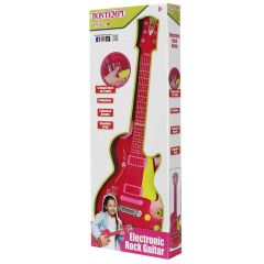 GİTAR ELEKTRONİK TUŞLU/TELLİ/ASKILI PEMBE