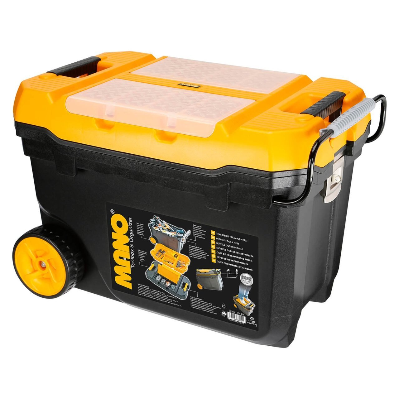Mano Tekerlekli Takım Çantası TK-28  380mm x 595mm x 420mm