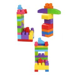 Play Blox Yapı Oyuncakları 107 Parça Kovalı Parlak Renkler Mega Blok Seti 3103