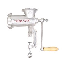 Tuğra Çelik Kıyma Makinesi No 10 Kollu (Masaya Bağlanan Model)
