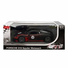 70710 1:14 Uzaktan Kumandalı Porsche 918 Spyder Weissach Işıklı Araba 32 cm