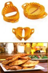 BUFFER® 3lü Çiğ börek kurabiye Hamur İşi Ravioli Kesme Kalıbı Aparatı