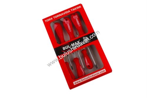 Bulmax 6 Pcs Torx Tornavıda Setı Bmx-766 (5 Adet Gönderilir)