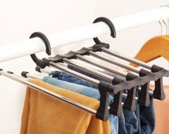 Pantolon Askılık 5 Li Hareketli Askı