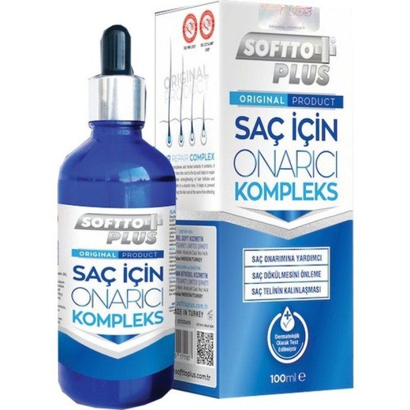 SOFTTO PLUS SAÇ İÇİN ONARICI KOMPLEKS SERUM 100 ML