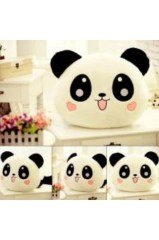 BUFFER® Kalpli Yanaklı Sevimli Panda Yastık