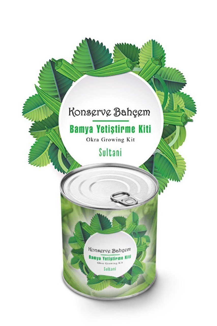 BUFFER® Konserve Bahçem Evde Konservede Sultani Bamya Yetiştirme Kiti