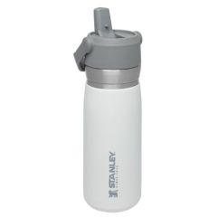 Stanley GO Iceflow Pipetli Paslanmaz Çelik Soğuk Su Termosu 0.65 LT 0,65 LT - Beyaz