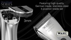 Wahl 4212-0470 Beretto Silver Saç Kesme Tıraş Makinesi, Kablosuz Şarjlı