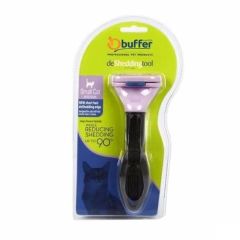BUFFER® Kısa Tüy Kedi Pembe Basmalı Pet Tarağı