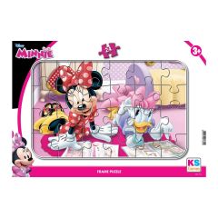 MIN 704 Minnie Mouse Frame Puzzle 24 Parça