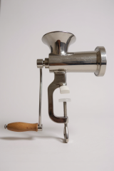 10’luk Paslanmaz Çelik Kıyma Makinesi Masaya Bağlanan– Dayanıklı ve Hijyenik