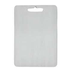 Mutfak Kesme Tahtası 21x29 cm, 304 Paslanmaz Çelik, Kesim Panosu Küçük Boy, Antibakteriyel