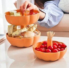 Balkabağı Tasarımlı Portatif Çerezlik