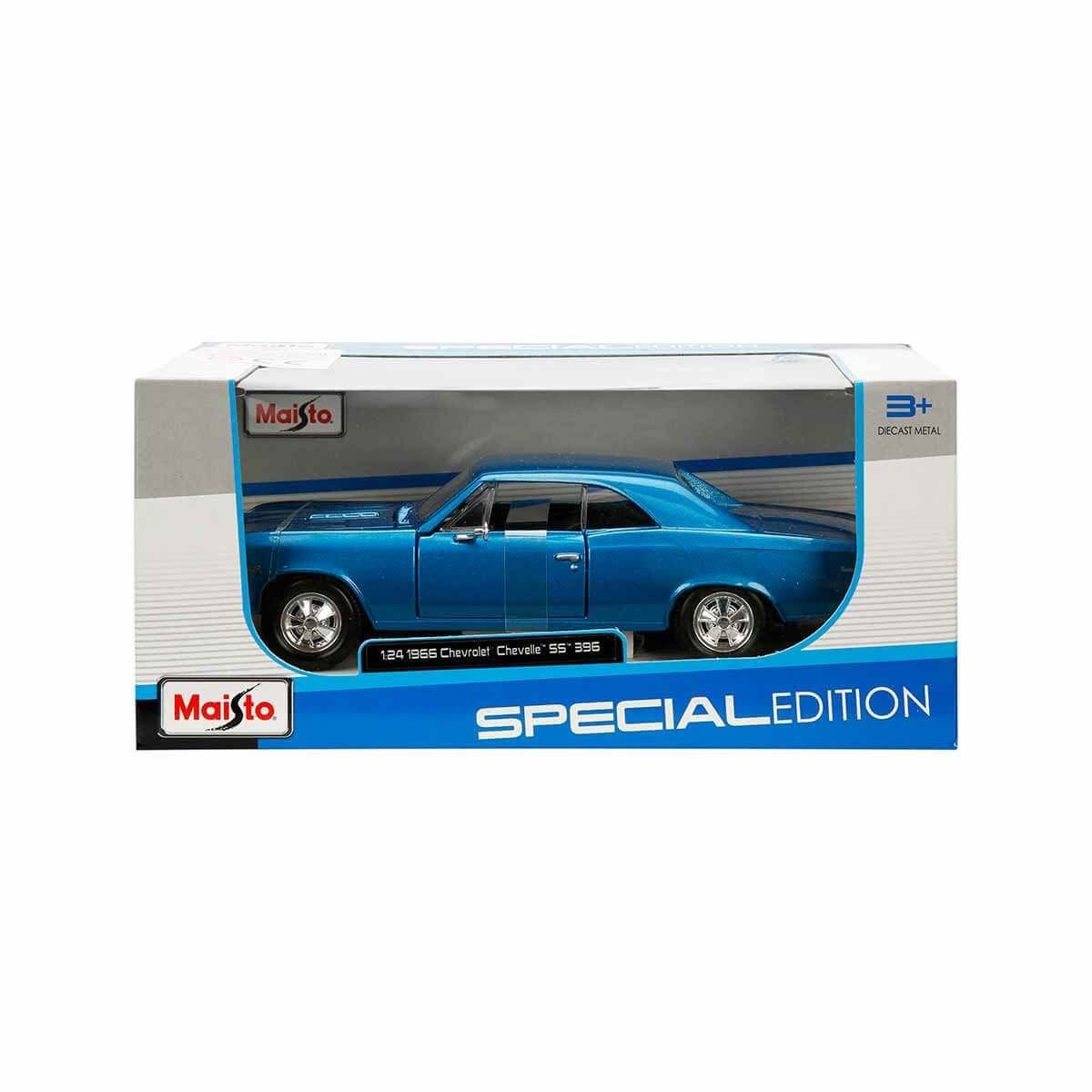 MAY 31960 1:24 Maisto Chevrolet Chevelle Ss 396 1966 Model Araba -Necotoys