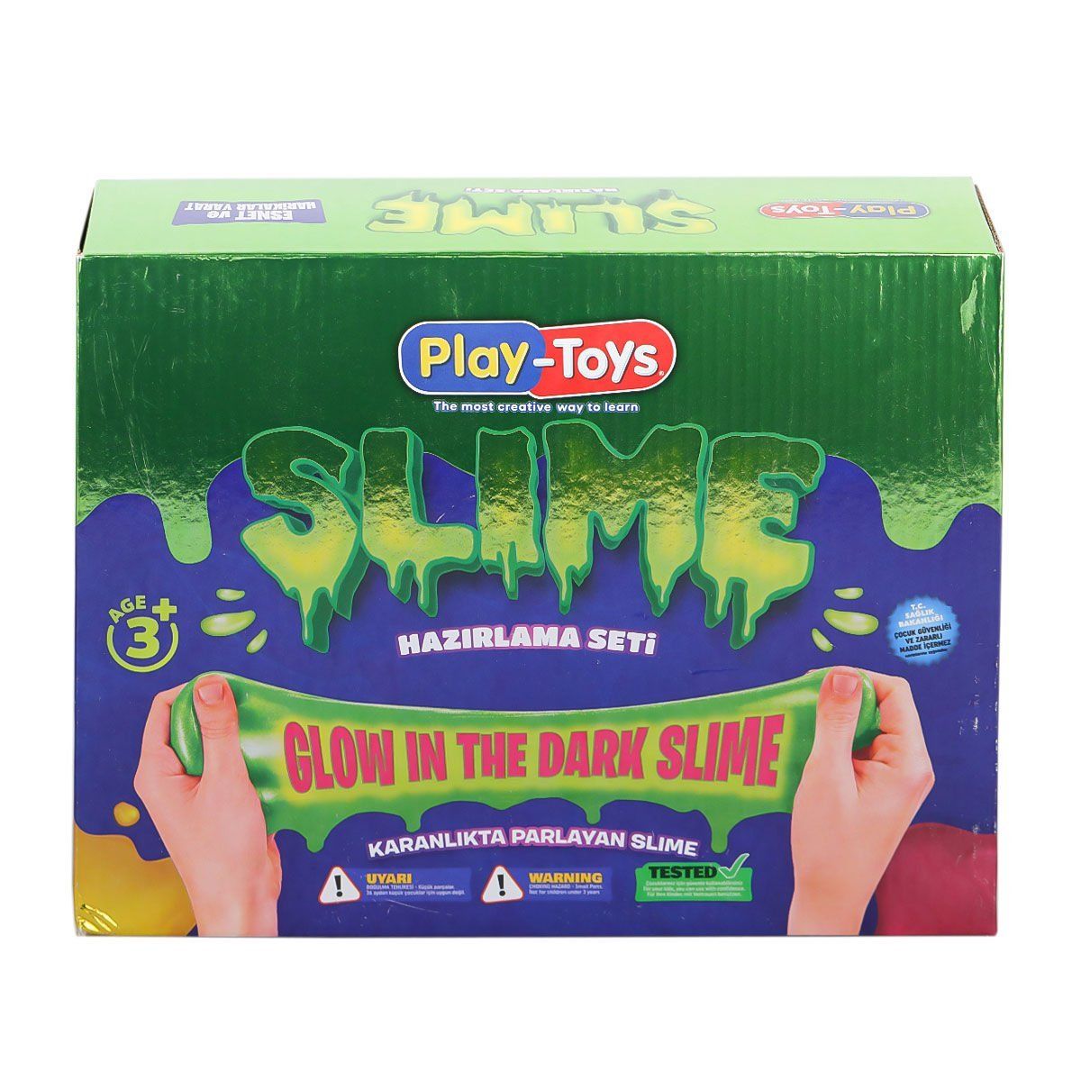 4263 Karanlıkta Parlayan Slime Hazırlama Seti -Asya Oyuncak