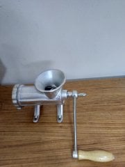 Shulle 12 Numara Kıyma Makinesi Ev Tipi Et Çekme Makinası (Kollu Çevirmeli)