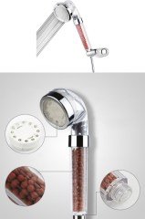 BUFFER® Renk Değiştiren Led Işıklı Su Tasarruflu Basınçlı Duş Başlığı