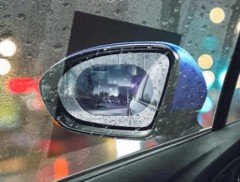 Araba Cam ve Ayna Yağmur Kaydırıcı Film (Çift)