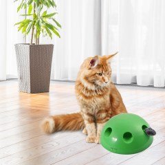 BUFFER® 360 Derece Dönebilen Değiştirilebilir İki Aparatlı Catch The Mouse Fare Yakalama Oyuncağı