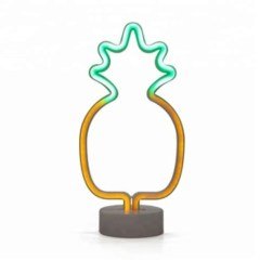 BUFFER® Dekoratif Ananaslı Neon Led Masa Ve Gece Lambası Hediyelik Lamba