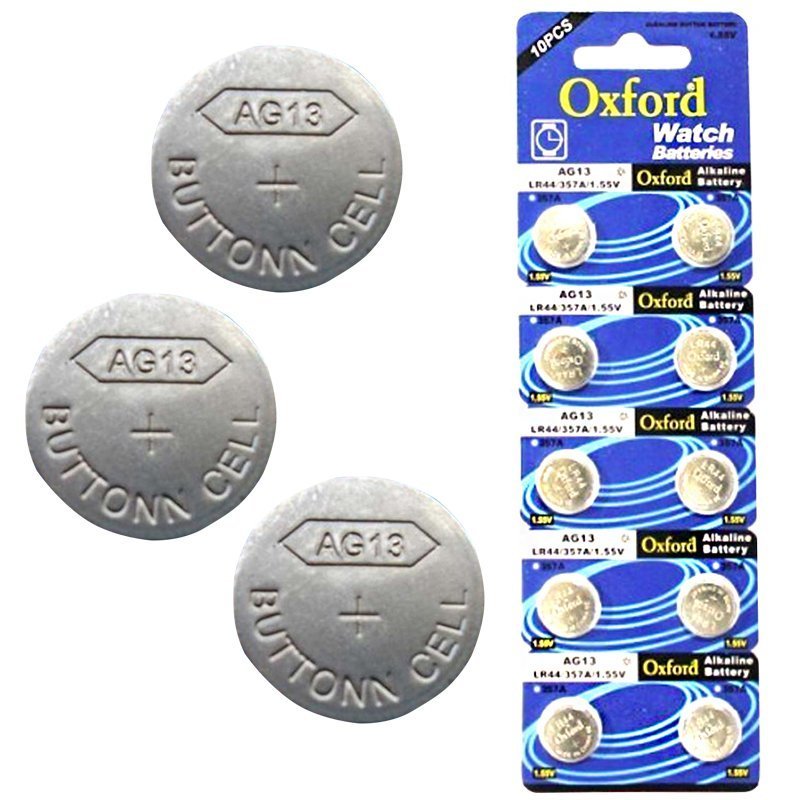 Oxford AG13 LR44 Düğme Pil 10 lu Paket