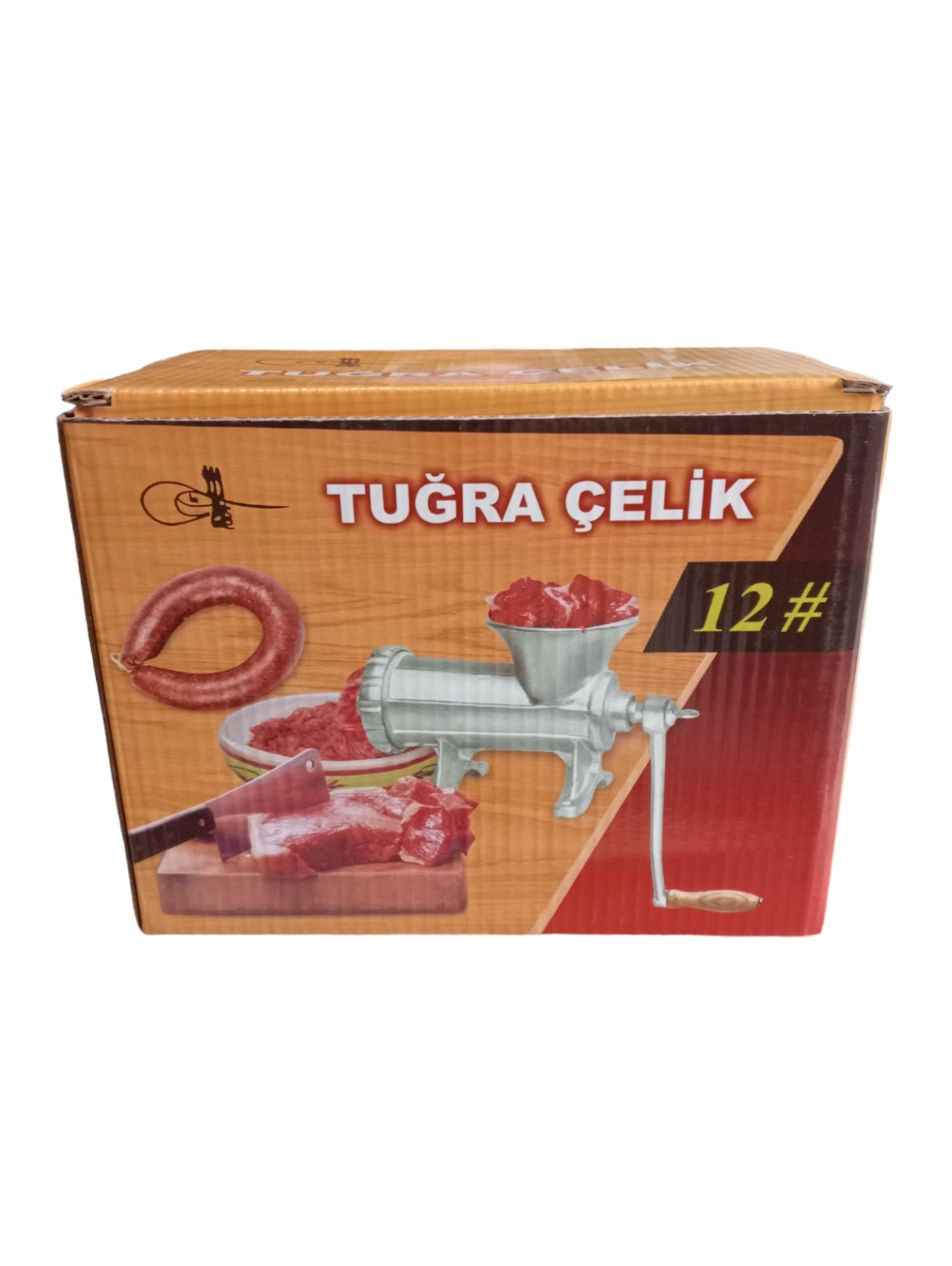 Ev Tipi Kollu 12 Numara Kıyma Makinesi Döküm İçli Köfte Sucuk Yapar Makine