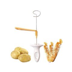 BUFFER® Çubukta Şekilli Twister Patates Cips Yapma Aparatı Aleti