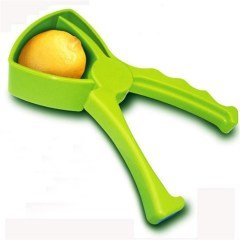 BUFFER® Pratik Plastik Süzgeçli Çekirdek Ayıran Mandallı Limon Sıkacağı