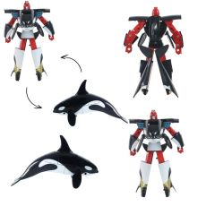 Robota Dönüşen Orca Balina Oyuncak
