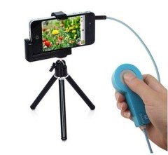 BUFFER® Selfiematik 3.5 mm Jak Girişli Taşınabilir Selfie Özçekim Aleti