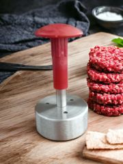 Hamburger Presi Köfte Basma Kalıbı 8 Cm (30-40 Gr) Paslanmaz