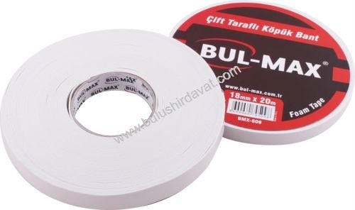 Bulmax 25mm*20mt Cıft Taraflı Bmx-610 (5 Adet Gönderilir)