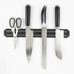 BUFFER® Mıknatıslı Paslanmaz Duvar Bıçak Askısı Standı 33 Cm  Aparat
