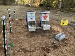 Sirenli Elektrikli Çit Makinesi 50 Km 220/12 Volt Şoklama Cihazı