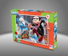 SMR 709 SMURF ŞİRİNLER 50 PRÇ PUZZLE -KS