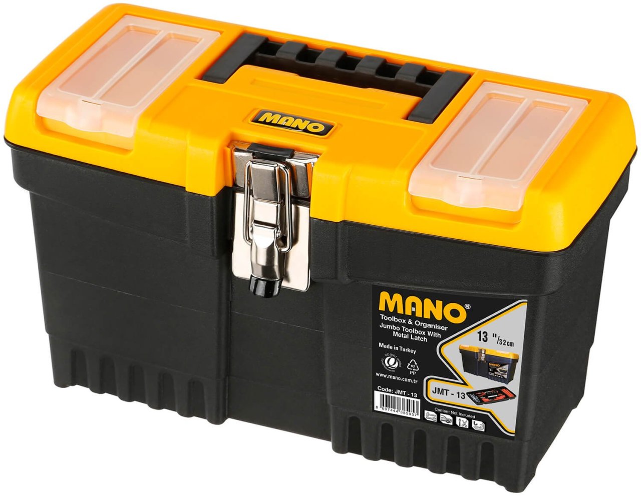 Mano Jumbo Metal Kilitli Takım Çantası JMT-13''
