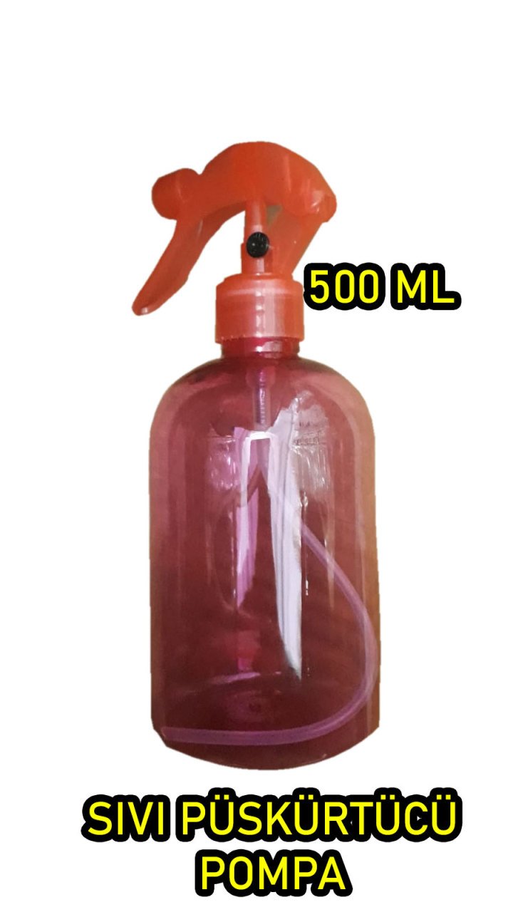 Sıvı Püskürtücü Pompa 500ml Berber Çiçek Sulama