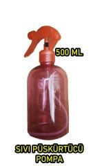 Sıvı Püskürtücü Pompa 500ml Berber Çiçek Sulama