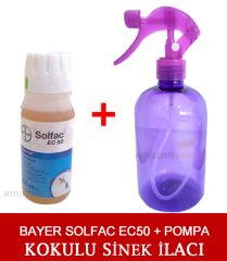 Bayer Solfac EC 50 Sivrisinek İlacı 100 ml (Kokulu) + POMPA
