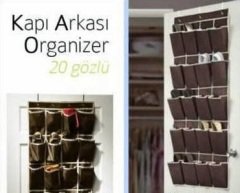 Welfare Kapı Arkası Ayakkabı ve Terliklik (20'li Siyah)