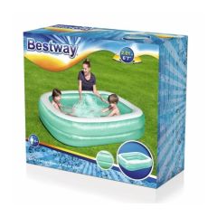 Bestway Büyük Dikdörtgen Aile Havuzu 201x150x51cm